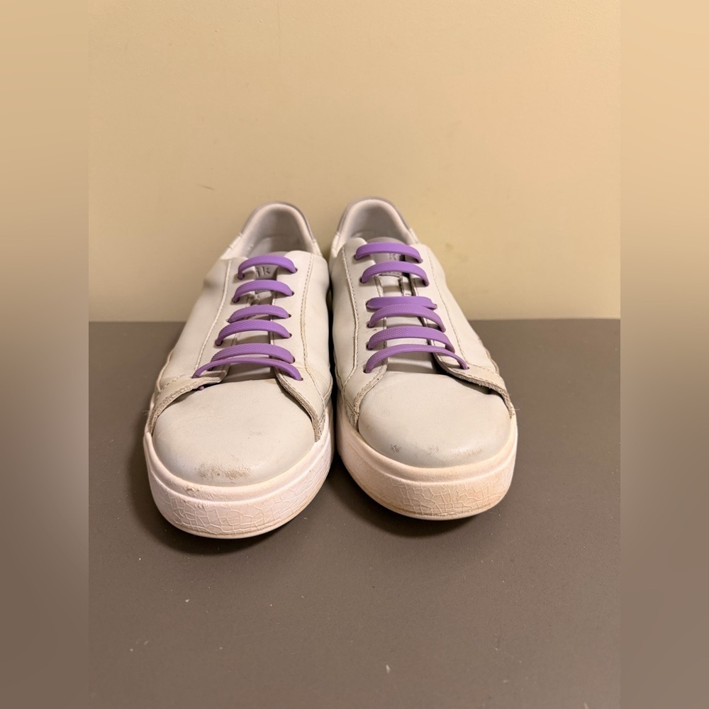 Women’s Kizik Leather Slip On Shoes Sneakers (Wide) - Picture 2 of 7